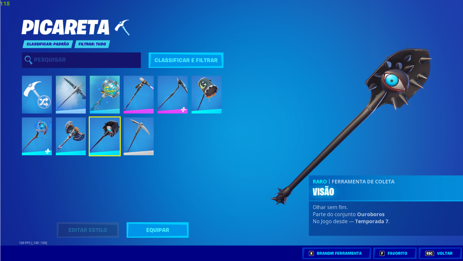Conta fortnite