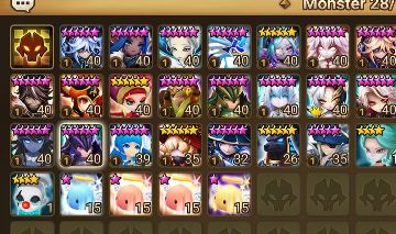 Compte Summoners War Early - 17 Monstres 6*, 5 Nat 5, Dont Jeogun & Tiana - Compte PC Neuf