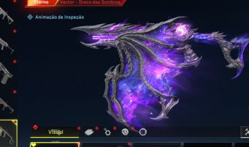 Conta blood strike com Vector Draco eterna e Desert Scorpion