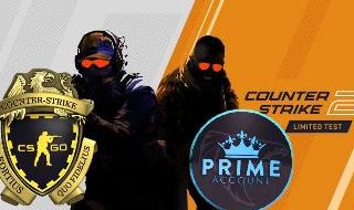 CONTAS PRIME CS2 MAIS BARATO DO SITE!! (contas com/sem medalha ou horas)