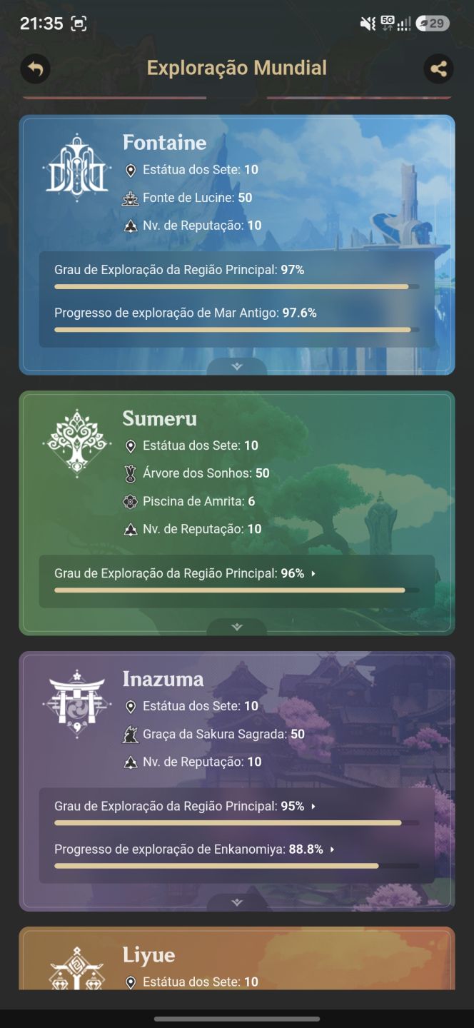 Conta AR58 time premium da Varesa e Flins mais personagens T5