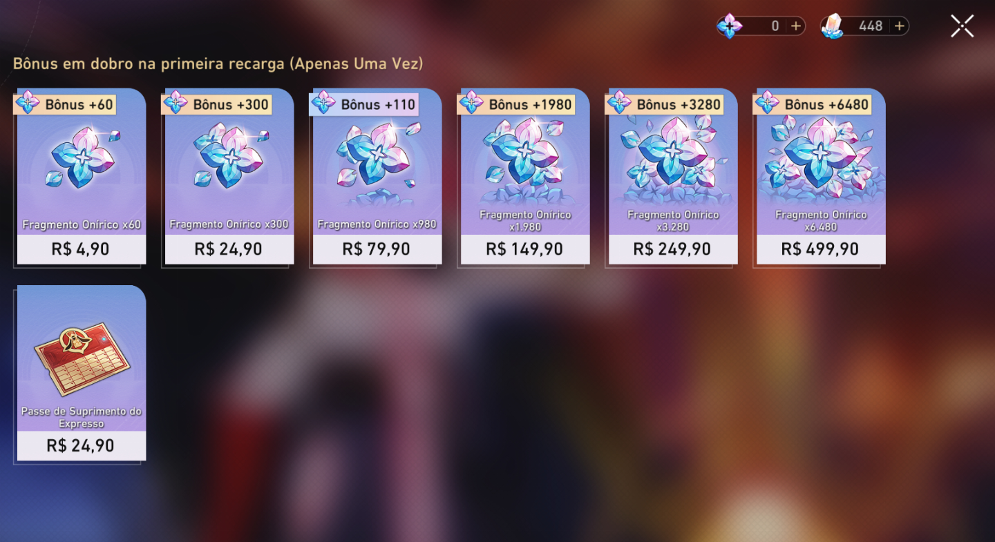 Conta Honkai: Star Rail TL:70, 24 Personagens T5 e 13 cones T5 + Skin + Eidolons
