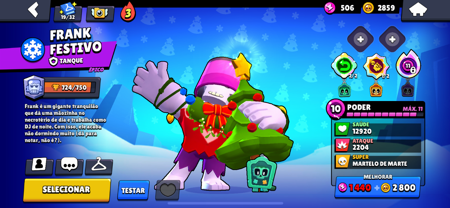 CONTA DE BRAWL STARS AVANÇADA 50K DE TROFEUS!