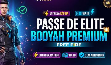 {MAIS BARATO} PASSE DE ELITE BOOYAH PREMIUM FREE FIRE ENTREGA RÁPIDA! VIA ID
