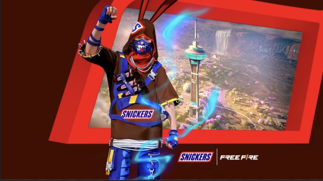 CODIGUIN SNICKERS NO FREE FIRE BARATO!