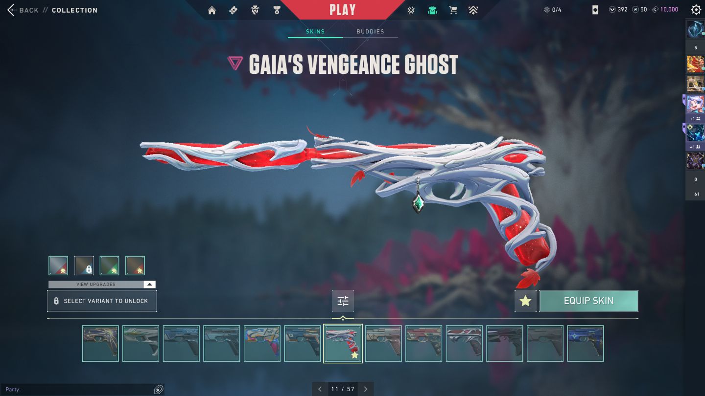 CONTA VALORANT NV446 ( PHANTOM CHAMPIONS + FACA LOCK IN + MUITAS SKINS)