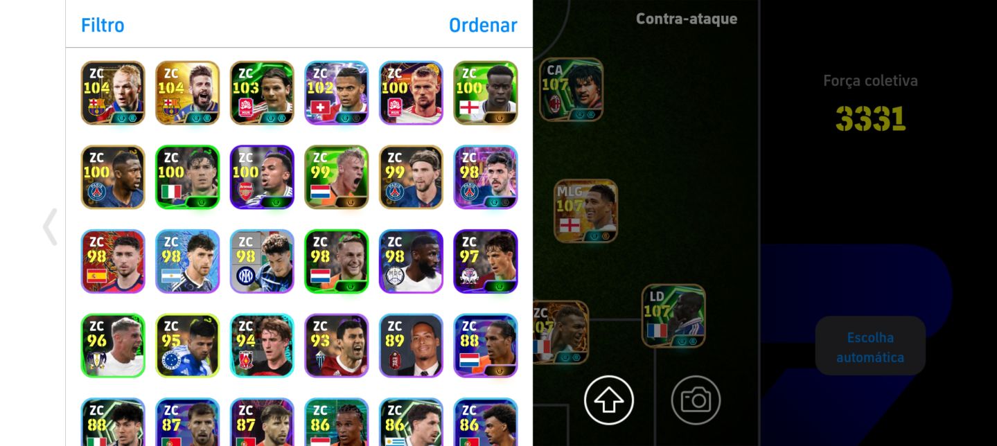Conta Efootball 7K moedas