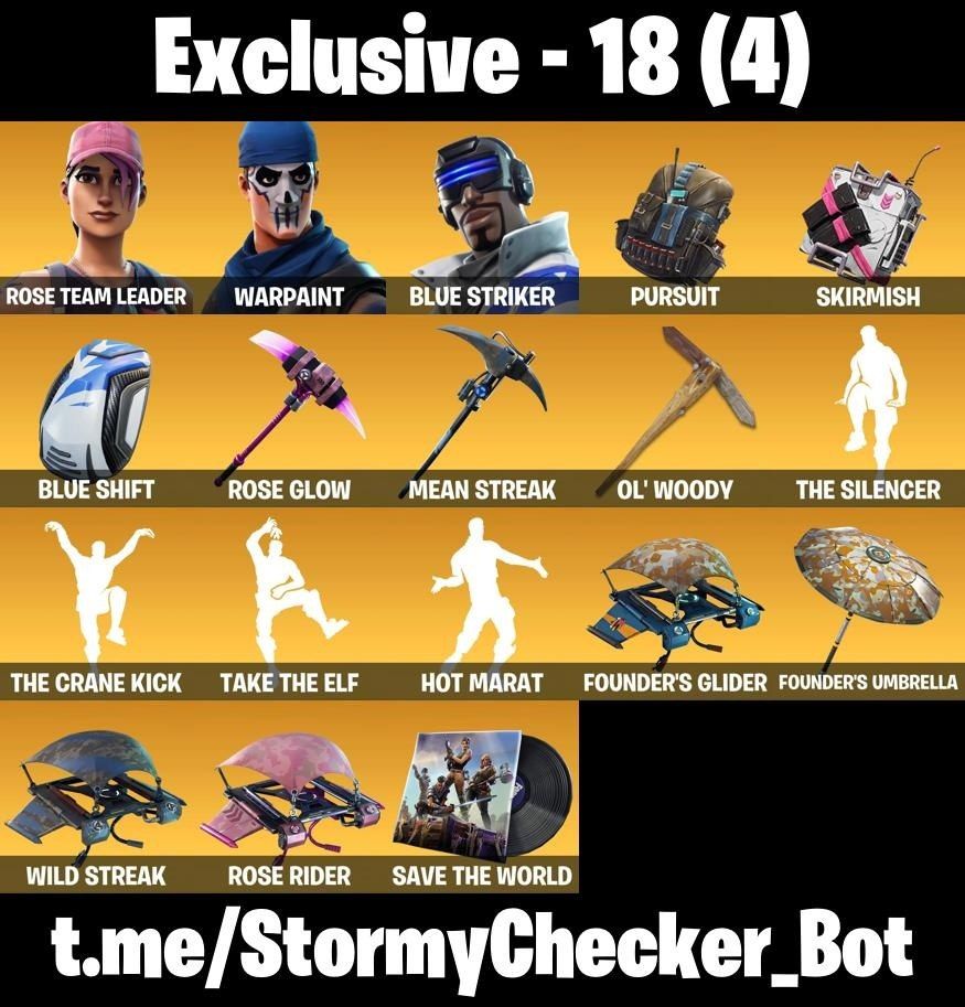 CONTA FORTNITE COM SALVE O MUNDO FUNDADOR, CHARLOTTE, SKULL TROOPER & 33 SKINS