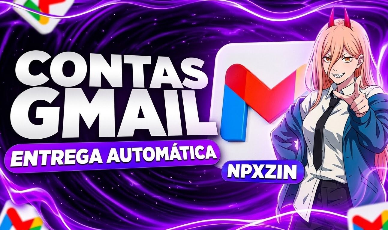 [ ENTREGA AUTOMATICA] CONTAS NOVAS GMAIL IP BRASILEIRO [ MELHOR PREÇO ]