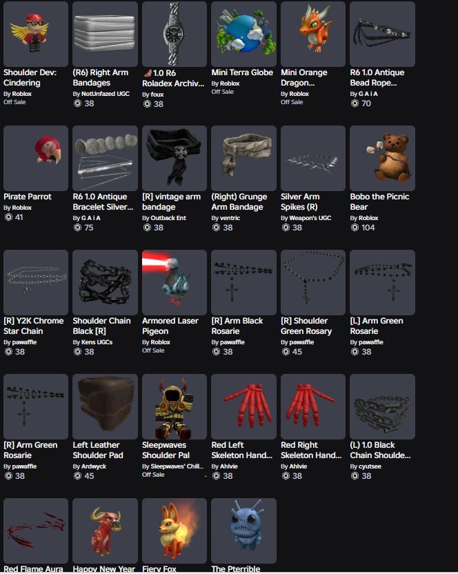 Conta Extra Domino hat com Korblox , offsale e muito mais (Promoção )