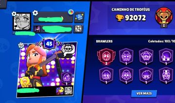 CONTA BRAWL STARS 2018 COM TODOS OS BRAWLERS E CONTA CLASH FULL CARTAS 2017!