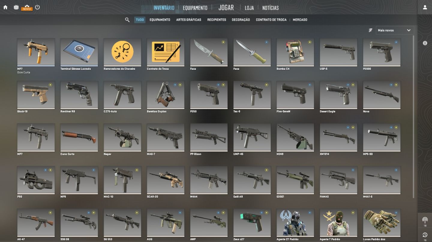 CONTAS DE CS2 PRIME + PREMIER LIBERADO