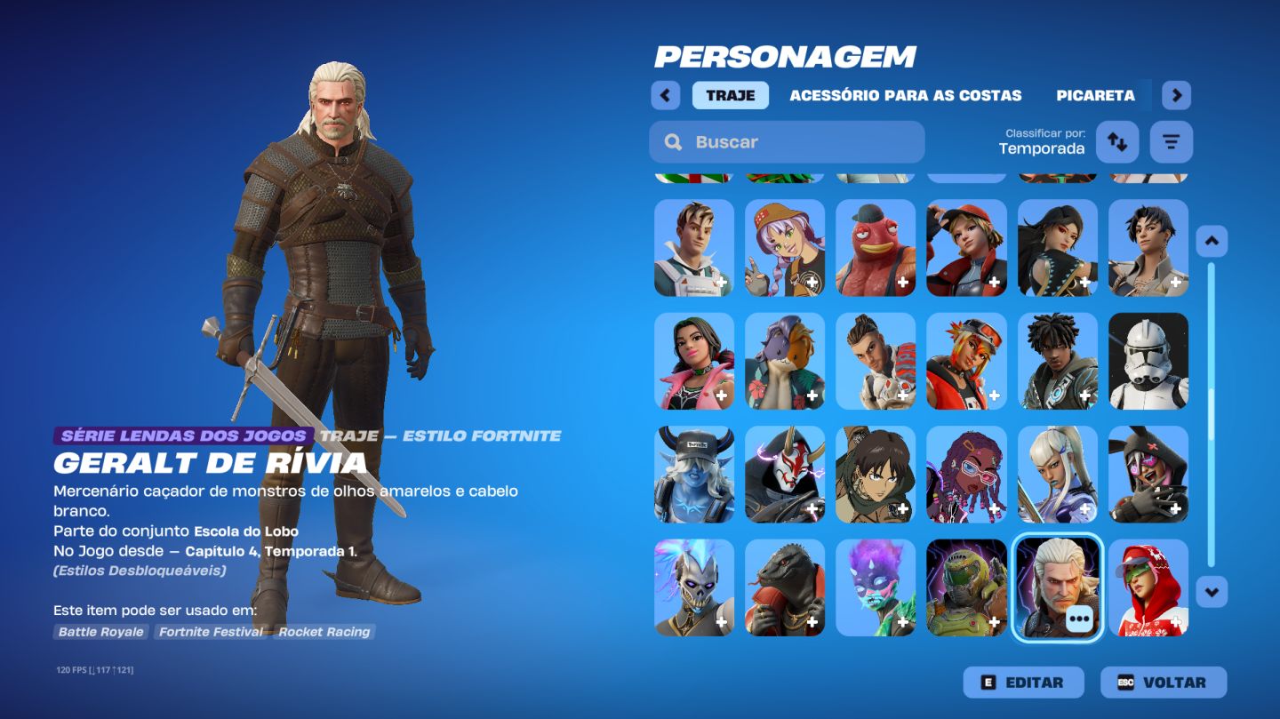 Conta fortnite - Skins raras - Salve o mundo fundador + EPIC FULL