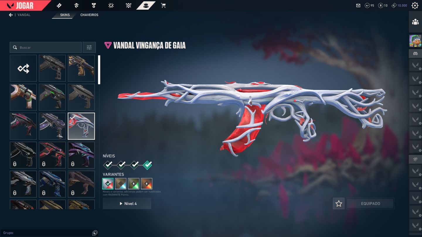 CONTA VALORANT COM AS SKINS MAIS DESEJADAS DO GAME