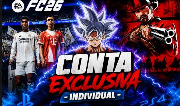 Conta Exclusiva Individual Ps4 (Jogos na descrição)