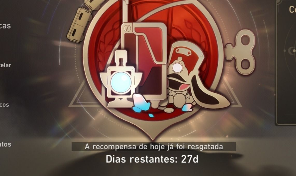 Conta Honkai garantido + 40 giros, benção ativa, 7 limitados + cones