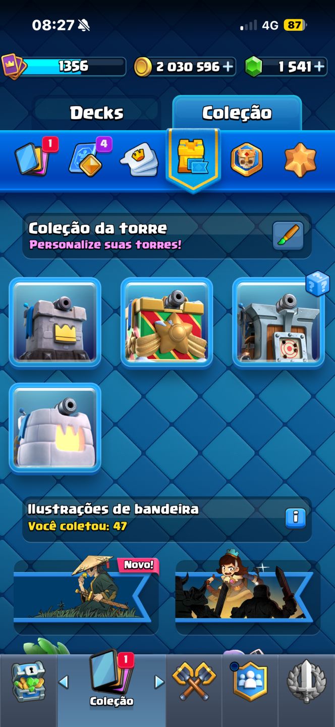 Conta Clash Royale