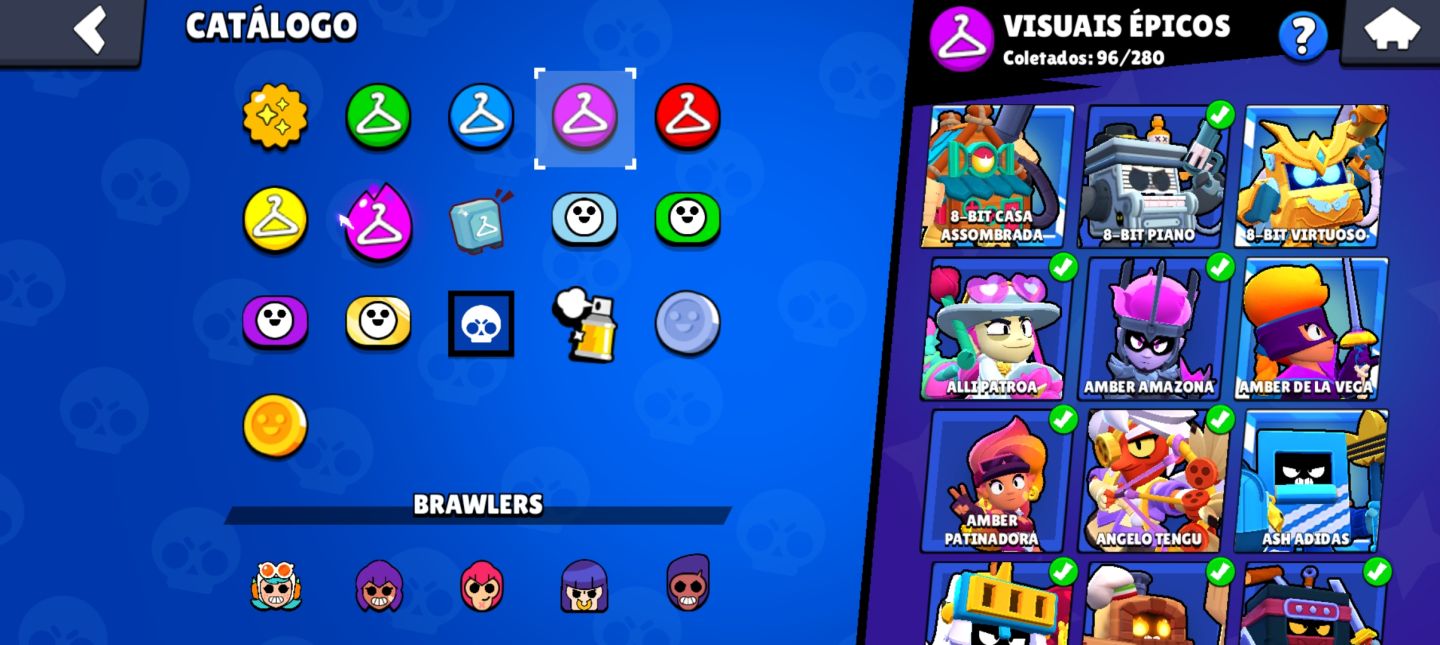 Brawl Stars | 38K Troféus | Conta 2019 | Skins Raras, Míticas e Lendárias