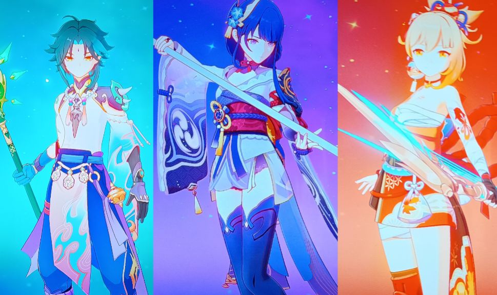 (ZZZ COM 3 5*) TAIWAN-XIAO+YOIMIYA+RAIDEN+4 ARMA T5+2.1K GEMAS+46 GIROS