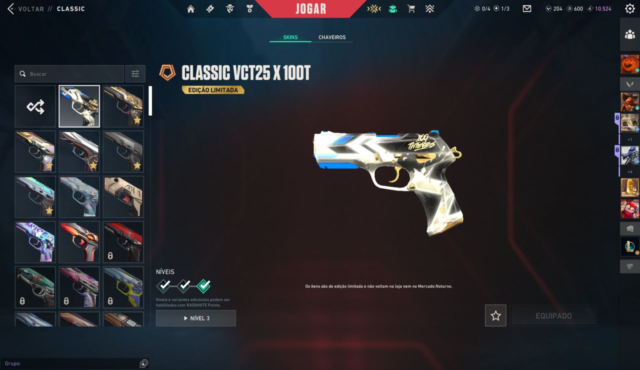 CONTA COM CHAVEIRO IMORTAL - ÚNICO DONO, FULL ACESSO E COM MUITA SKIN!