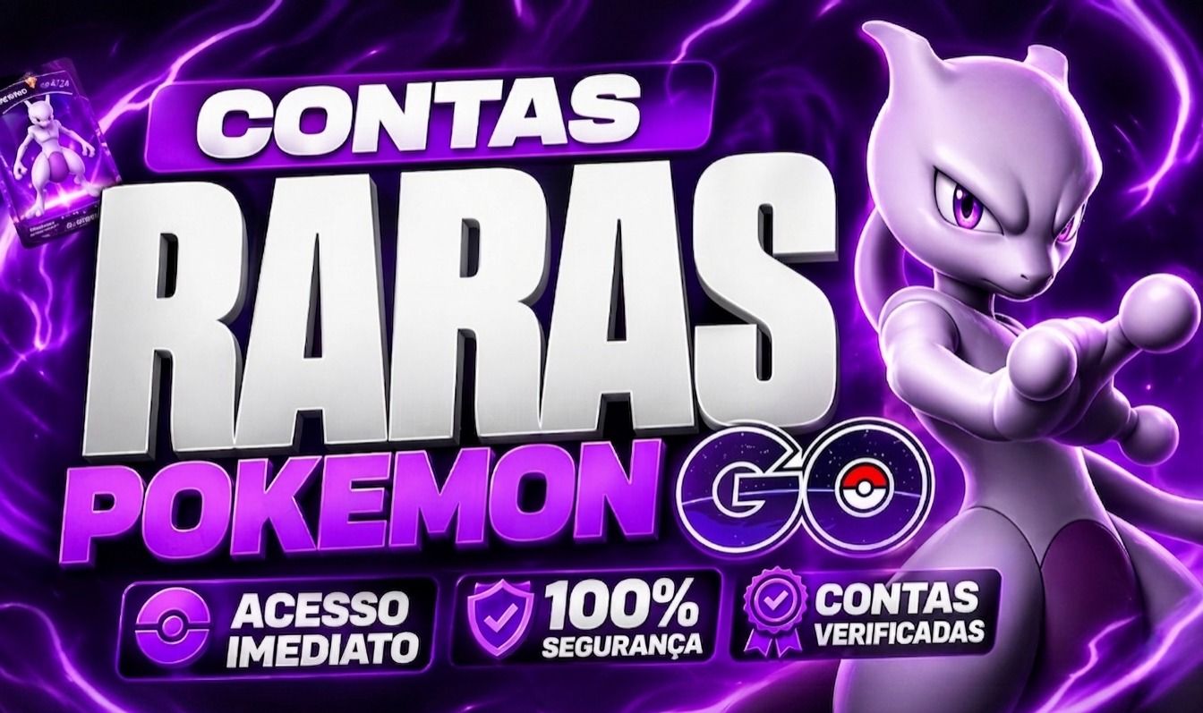 [ENTREGA AUTOMÁTICA] CONTAS PREMIUM LENDARIOS SHINY MEWTWO E MAIS - POKEMON GO