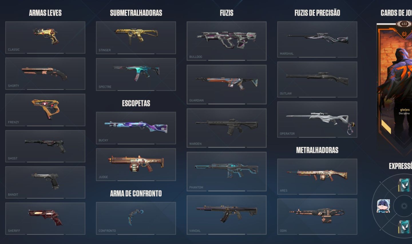 Conta com chaveiro DIAMANTE, com + de R$2800,00 investidos em skins e passes.