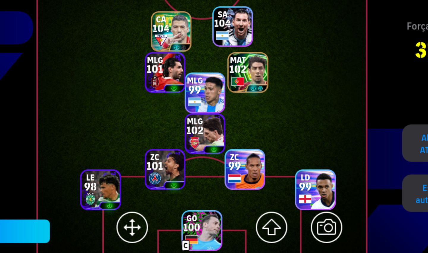 CONTA eFOOTBALL | FORÇA COLETIVA 3116