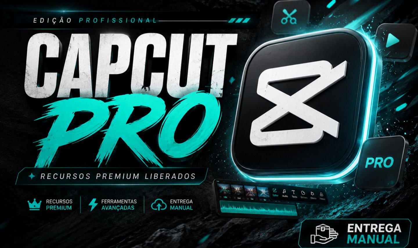 CAPCUT PRO MENSAL