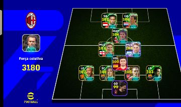 CONTA DE EFOOTBALL 3180 CHEIA DE ÉPICOS COM DUPLA DE ZAGA META+ATAQUE IMPARÁVEL!