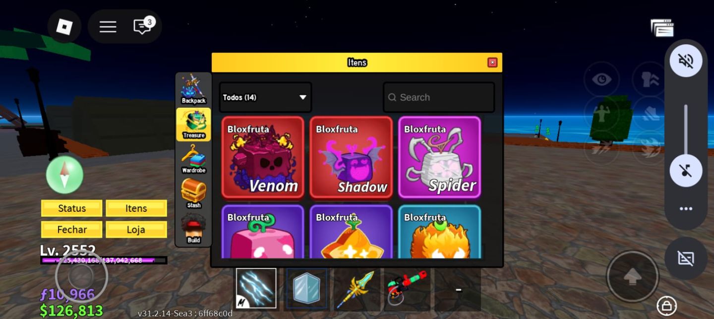 COMBO ROBLOX: 2 Contas Full Acesso (Lvl 2552/2553) CDK, TTI, Scythe e Muito Mais
