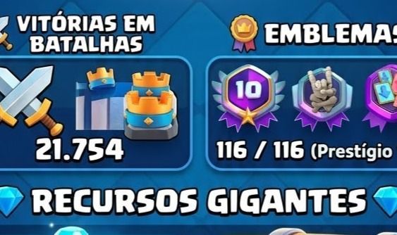 Minha CLASH ROYALE