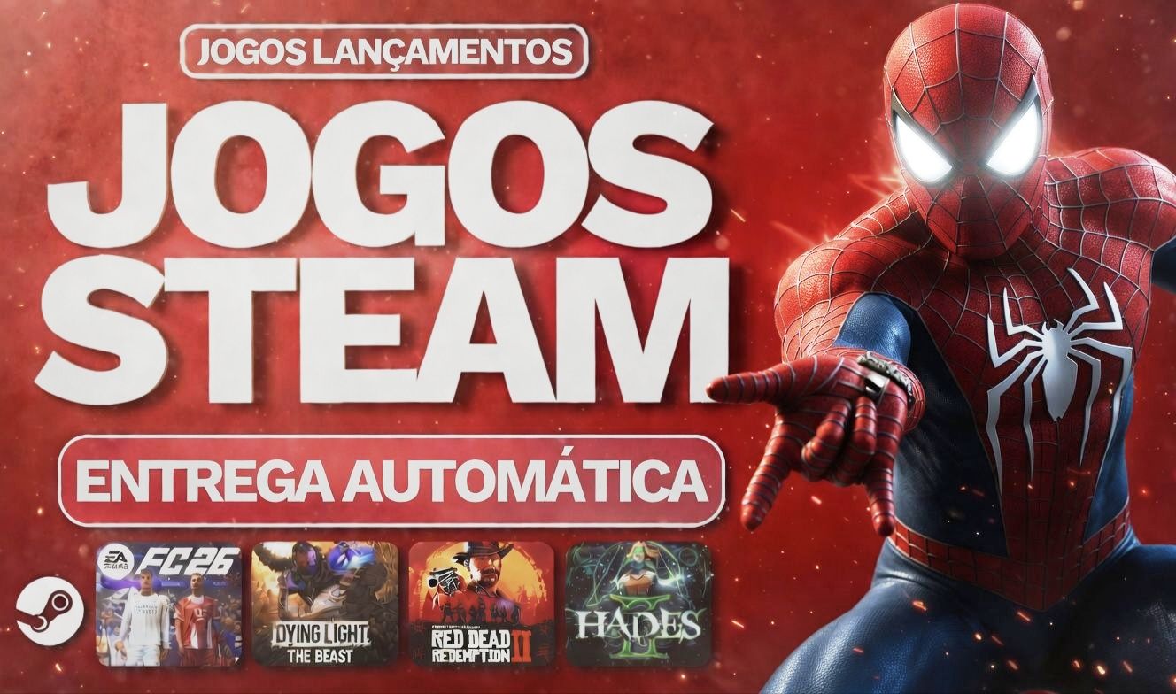 CONTAS STEAM COMPARTILHADA | JOGOS COMPLETOS | ENTREGA AUTOMÁTICA