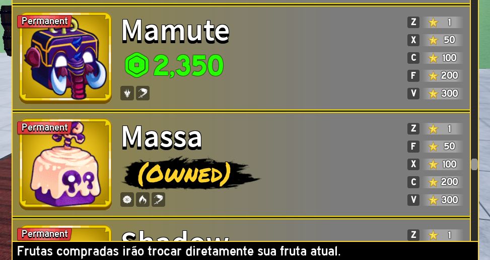 Conta de roblox Op, pra sair rapido!! blox fruit, king legacy, LEIA A DESCRIÇÃO!