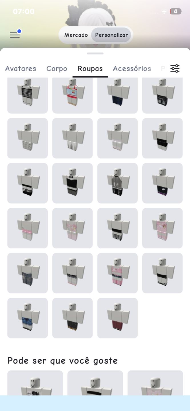 Conta roblox de 2023 feminina