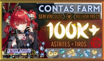 [Wuthering Waves] Contas Reroll com Astrites + Tiros