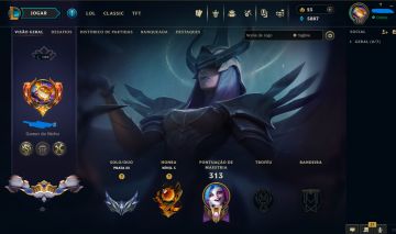Conta rara de 2011 com kayle juiza e shaco pandemonio de prestigio