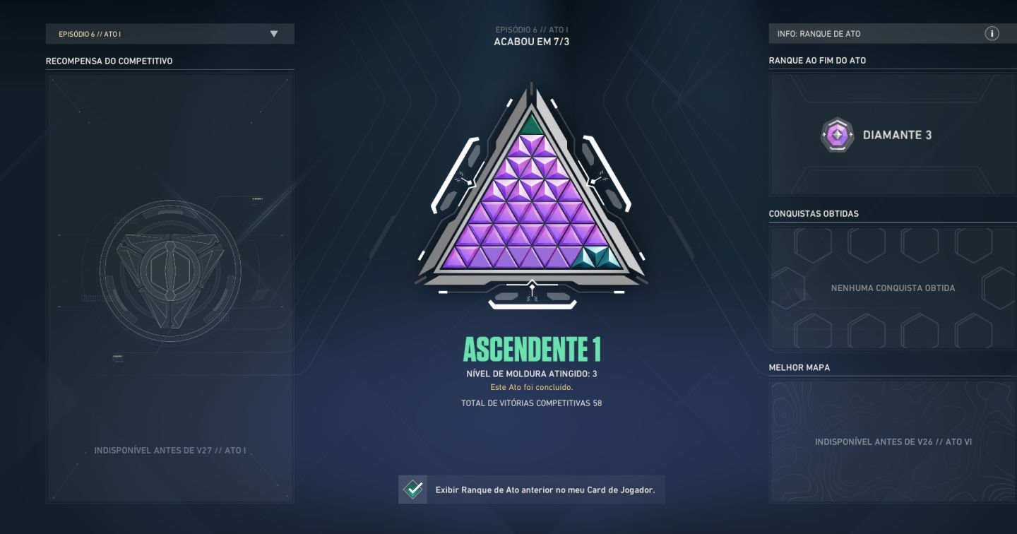 CONTA VALORANT ASCENDENTE KARAMBIT RGX + CHAMPIONS 2022 + XENO CAÇADOR