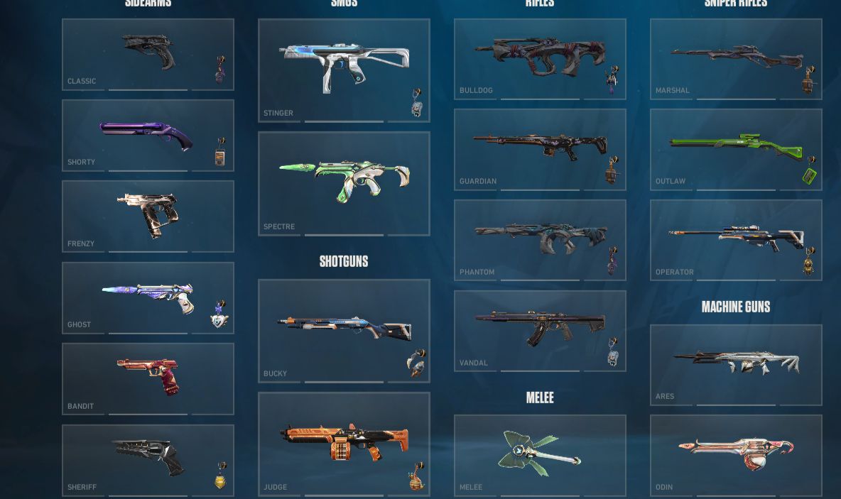 CONTA VALORANT FULL ACESSO COM SKINS DE VANDAL, FACA E MAIS