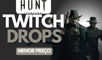 [MENOR PREÇO] HUNT: SHOWDOWN TWITCH DROPS - 45K+ ITENS / SKINS / HUNTERS