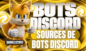 [PROMOÇÂO] SOURCES DE DISCORD BOT ( ORGS, TICKET E ETC)