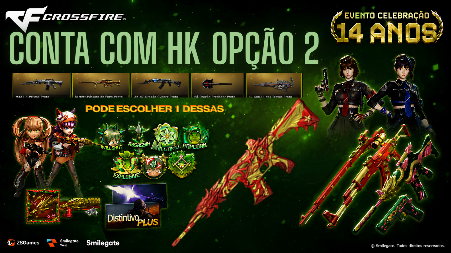 ESCOLHA A CONTA QUE VOCE TANTO DESEJA COM HK OU COM QBZ COM PROTO EMAIL ON FULL