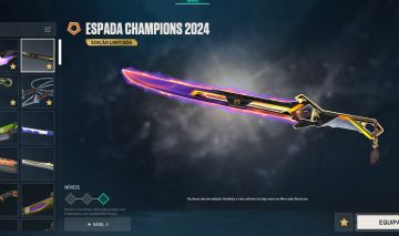Conta VALORANT 74 Skins: Champions 2024, Kuronami, Sublime, Singularidade e RGX