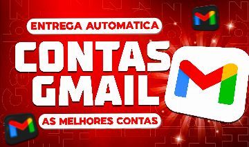 Contas Premium Gmail Verificadas Novas e Aquecidas Brasil, EUA, Filipinas, Índia
