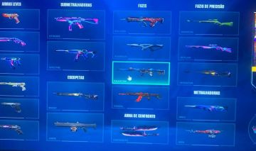 1,6k gastos Conta valorant bastante skin