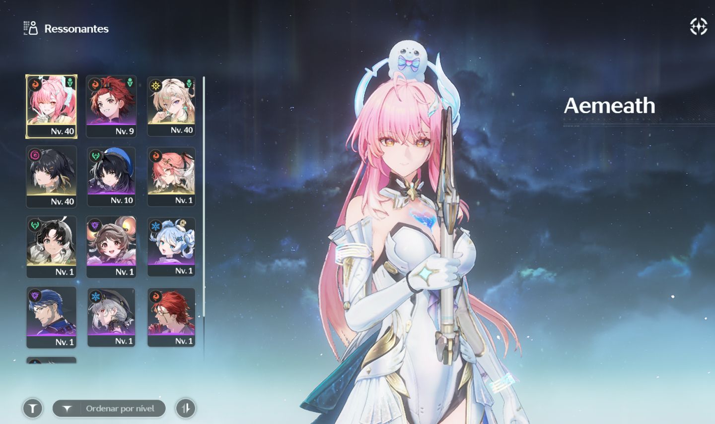 Conta Reroll Wuthering Waves | Aemeath + Lynae + Changli LVL21