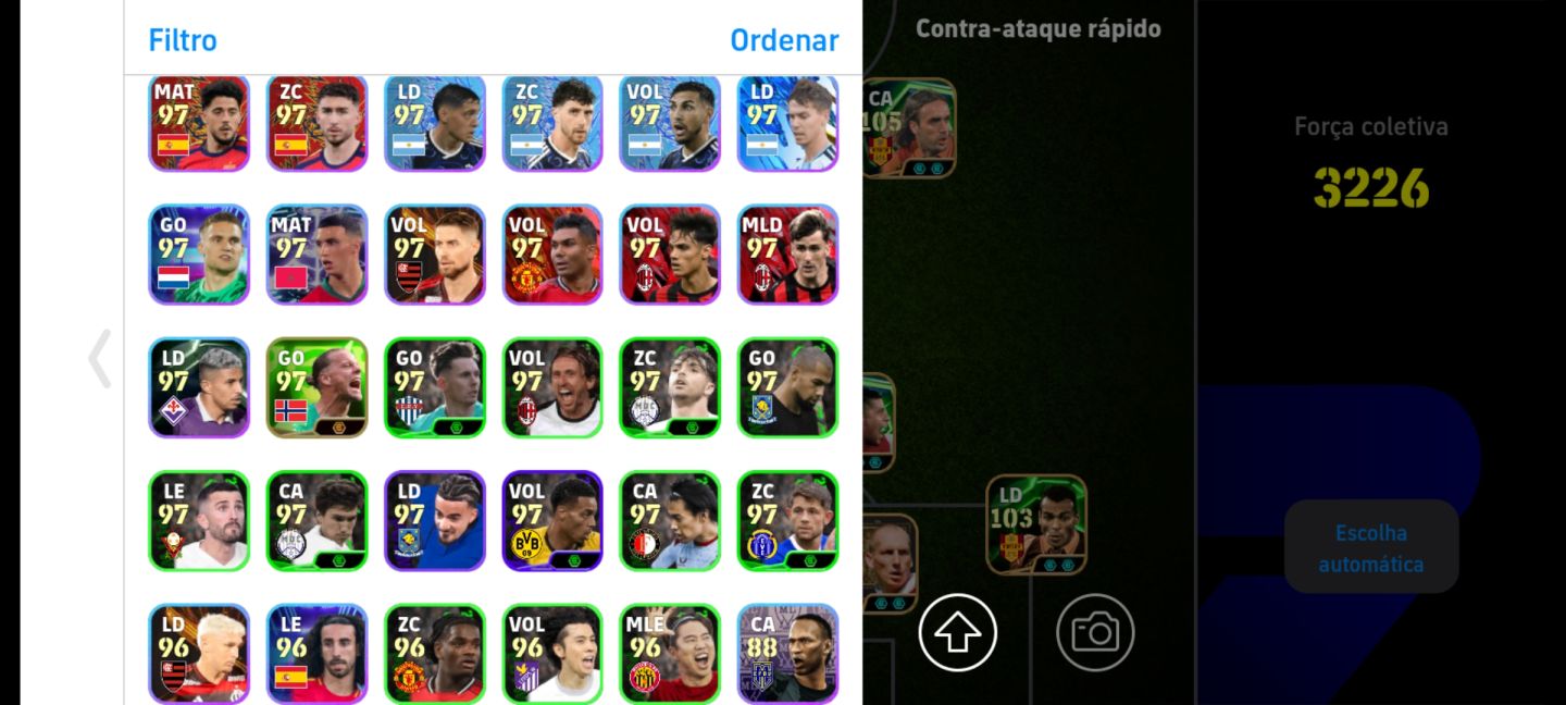 Conta efootbal 3226, ótima conta pra quem pegar 1 divisão, conta boa e Barata...