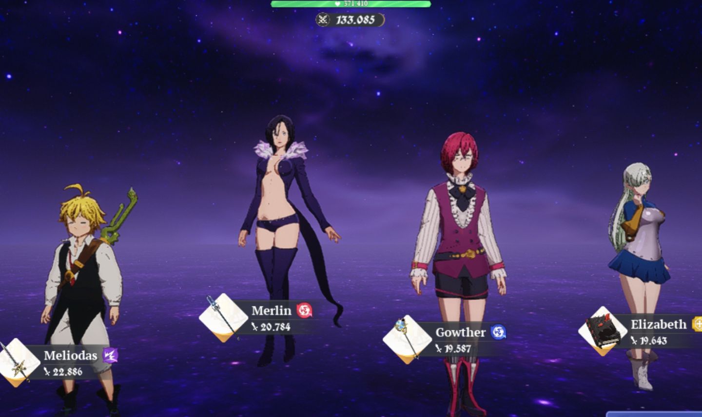 Conta The Seven Deadly Sins Origins (Servidor East) End Game
