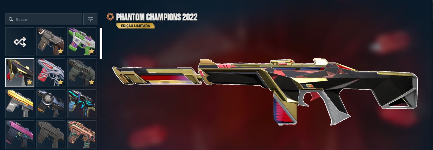 Conta Valorant | Skins Champions 2022 e 2023 (Edição Limitada) | Conta LOL