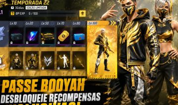 Top Passe Booyah ff com total segurança via ID.
