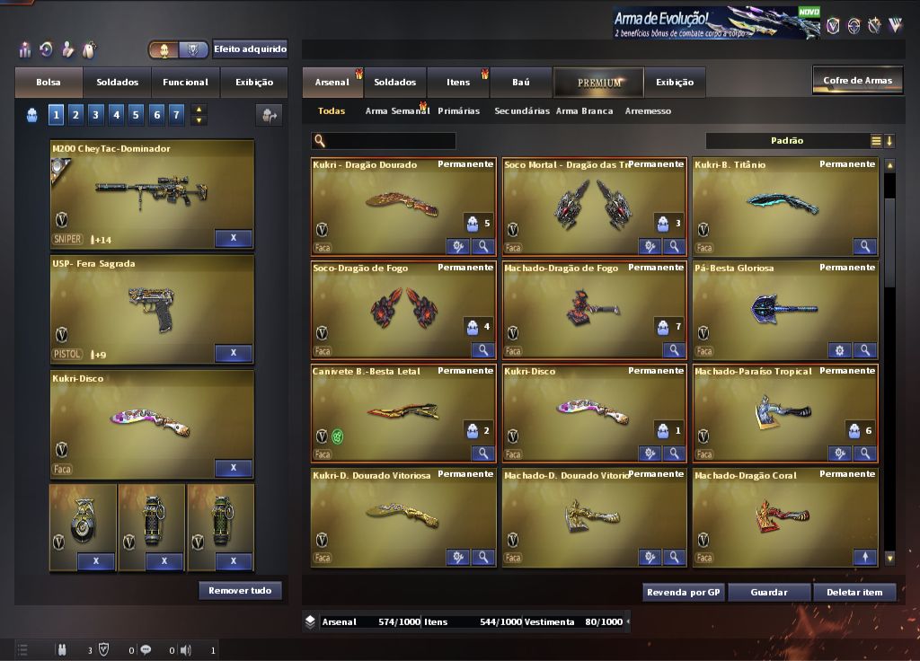 CONTA CROSSFIRE COM 87 VIPS, VÁRIAS VITORIOSAS E PERFEITA PARA TODOS OS MODOS!